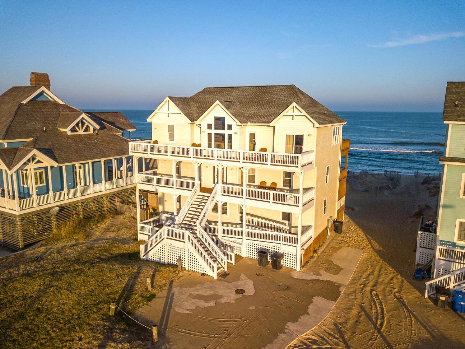 8045 Mirlo Hi Oceanfront Villa Rodanthe Exterior photo