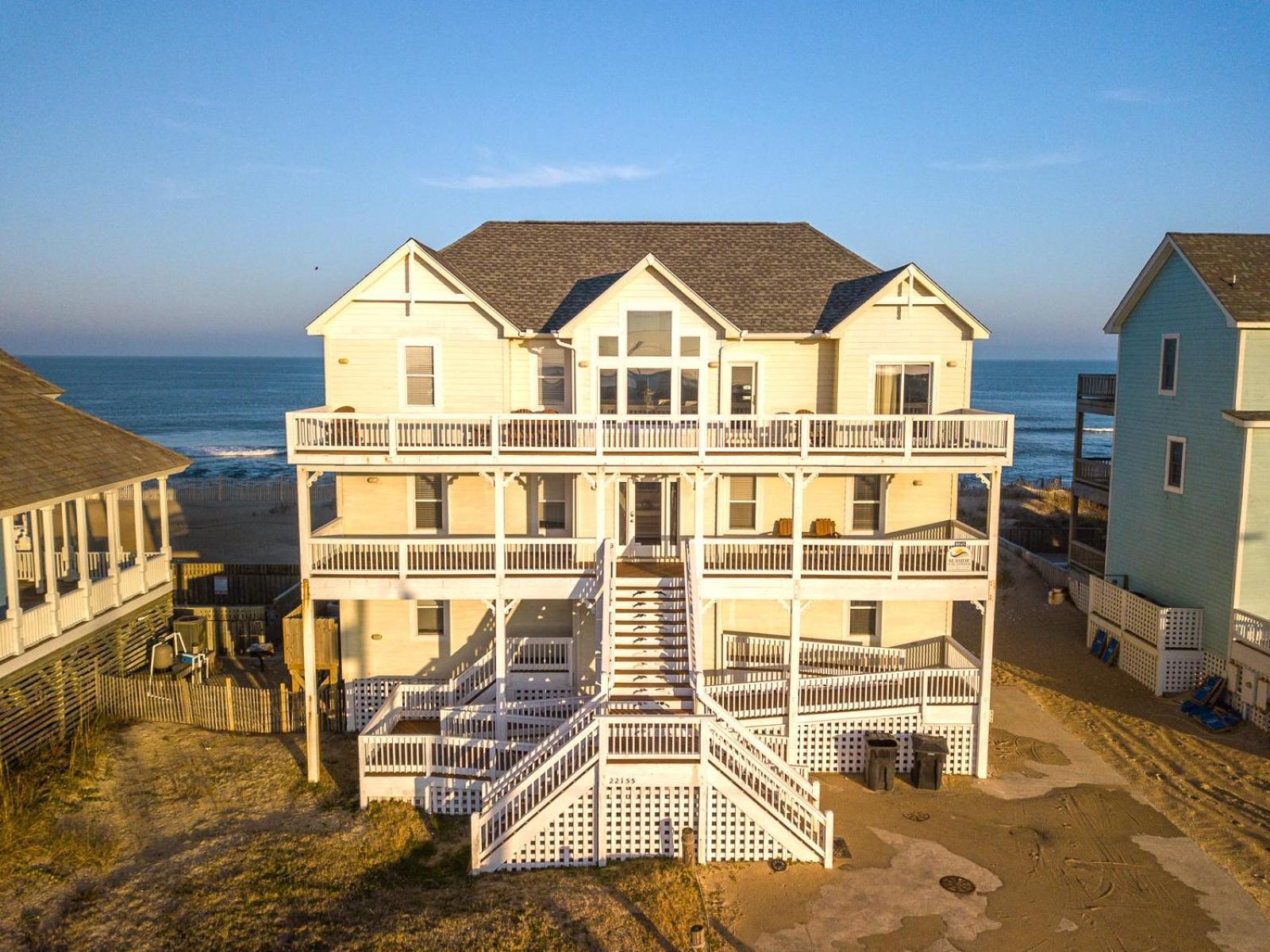 8045 Mirlo Hi Oceanfront Villa Rodanthe Exterior photo